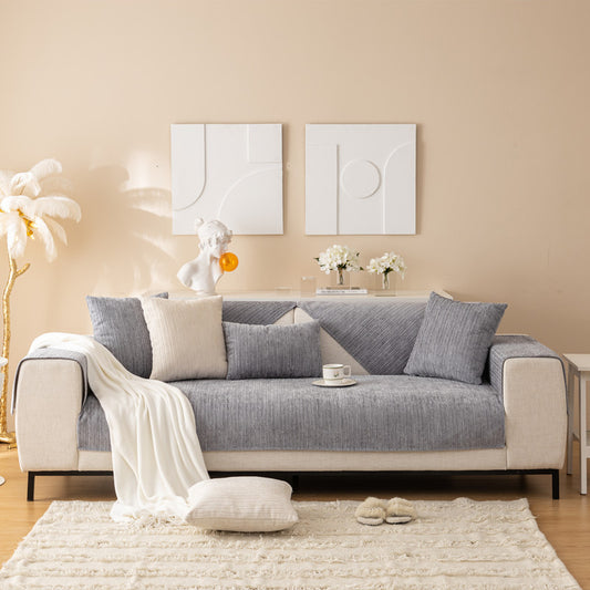 Cozy Durable 1/2/3/4 Seater Sofa Cover Pet-friendly Chair Couch Cover Mat