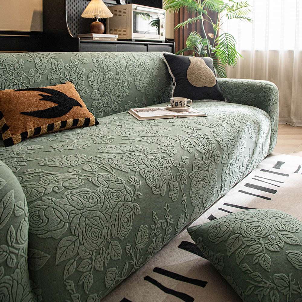 Elastic Sofa Cover Anti-cat Scratch Slipcover for 1/2/3/4/5 Seats Cover