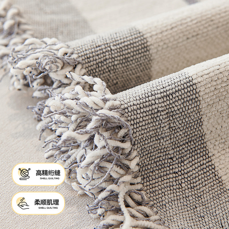 Chenille Sofa Cover Anti-scratch Sectional Couch Cover Universal Sofa Slipcover Blanket