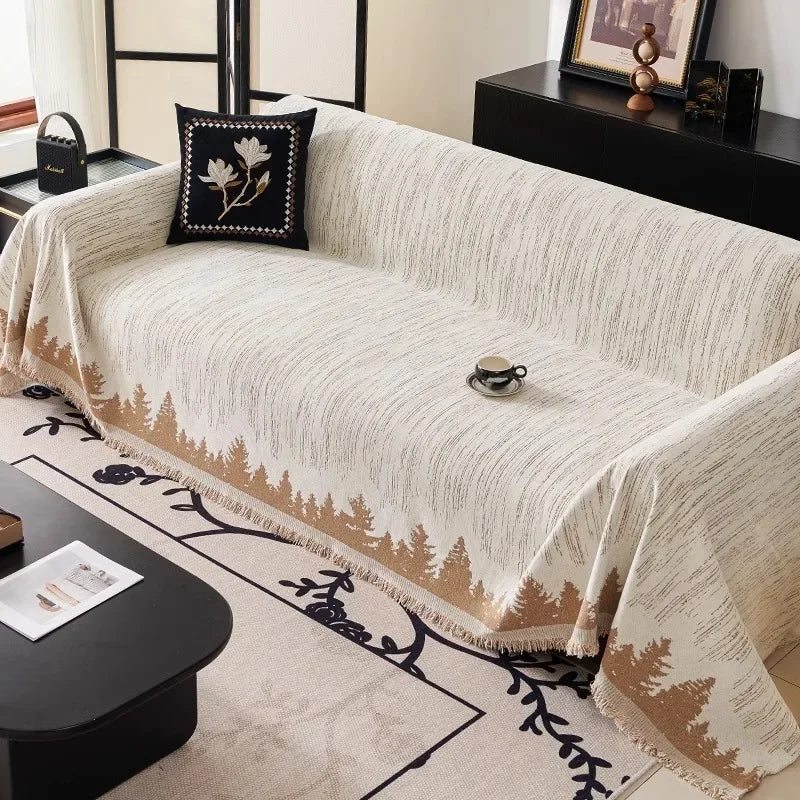 Durable Couch Cover for 3 Cushion Sofa Cover for Dogs Furniture Protector