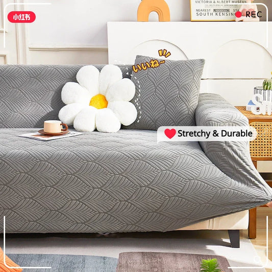Stretchy Plush Sofa Cover Universal Anti-cat Scratch Couch Cover
