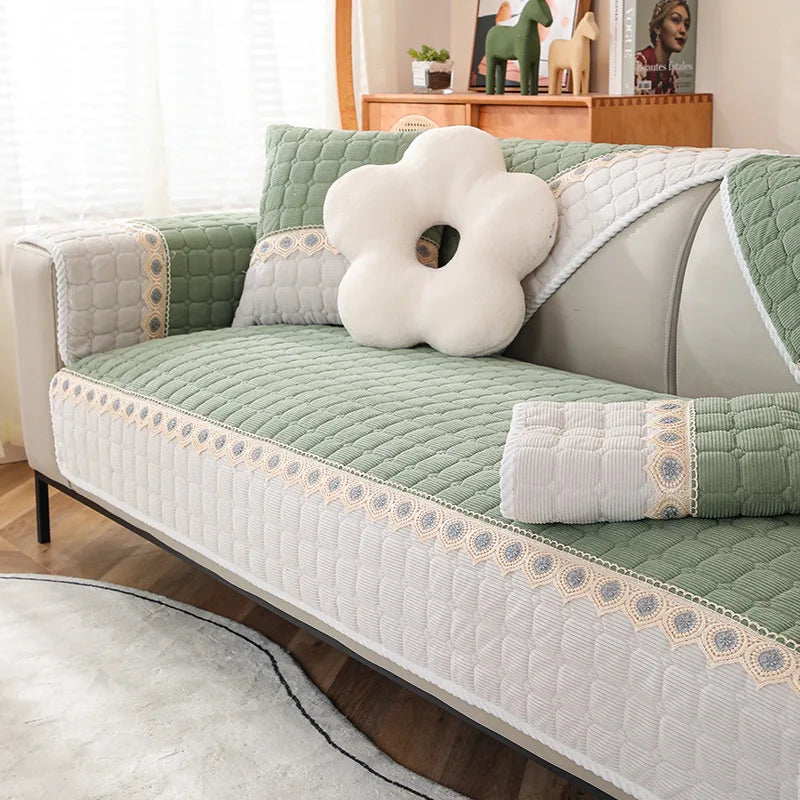 Durable Anti-scratch Sofa Cushion Cover Universal Non-slide Chair Cover Mat