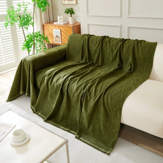 Soft Durable Sofa Covers for Dogs Chenille Cushion Couch Slipcovers