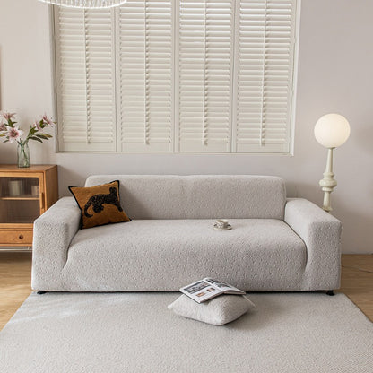 Elastic Floral Couch Slipcover Jacquard Stretchy Non-Slip Furniture Protector