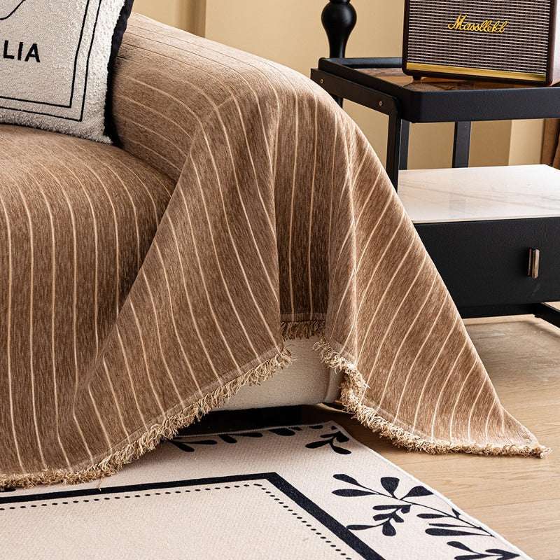 Chenille Sofa Cover Durable Sofa Protector Cat Scratch-proof Chair Couch Cover
