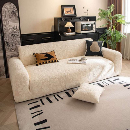 Elastic Sofa Cover Anti-cat Scratch Slipcover for 1/2/3/4/5 Seats Cover