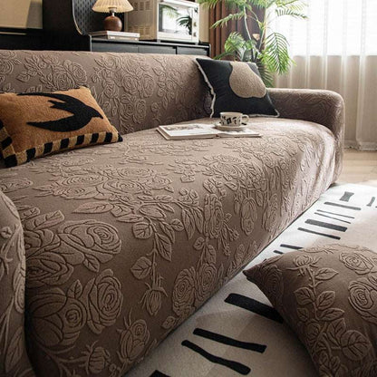 Elastic Sofa Cover Anti-cat Scratch Slipcover for 1/2/3/4/5 Seats Cover