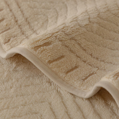 Textured Sofa Seat Cover with Wave Edge Non-Slip Washable Couch Protector