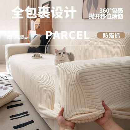 Durable Anti-scratch Cushion Couch Cover Stretchy Sofa Slipcover