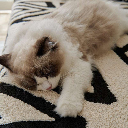 Boho Plush Couch Cover Bohemian Throw Blanket Cozy Chair Sofa Covers