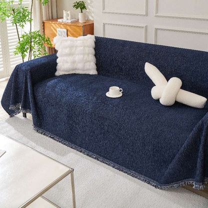 Soft Cozy Chenille Sofa Throw Blanket Scratch Resistant Sofa Couch Covers