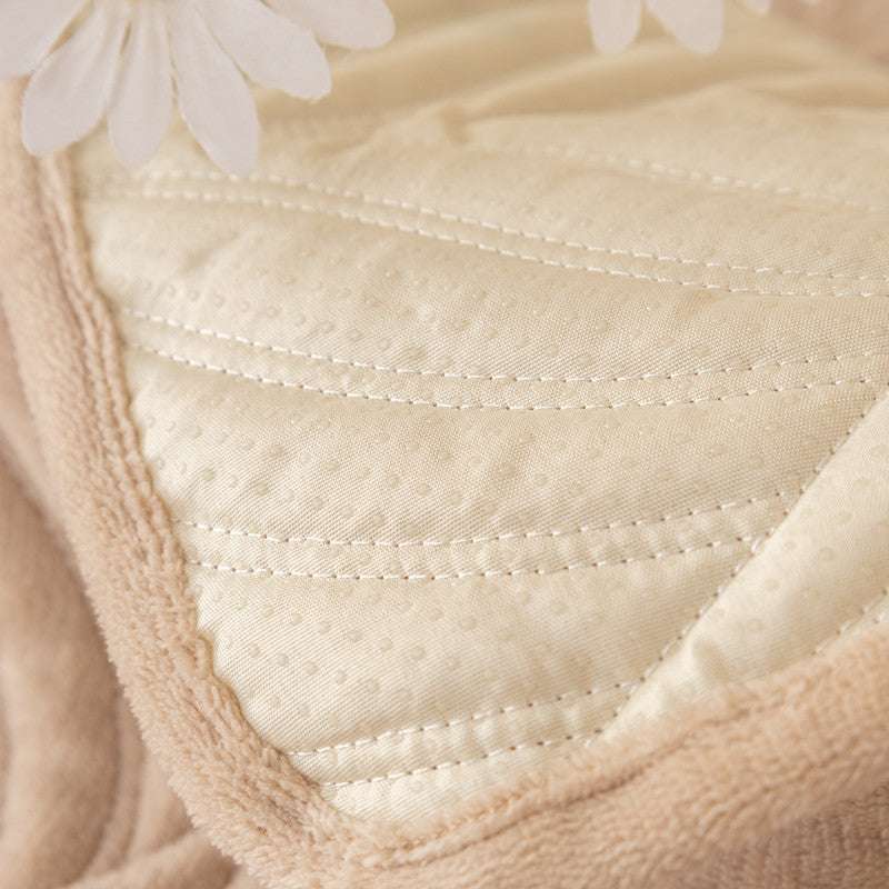 Soft Furry Velvet Plush Non-Slip Sofa Cover Sectional Couch Cover