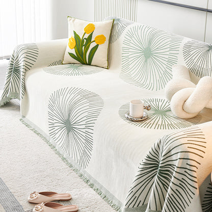 Chenille Anti-scratch Sofa Cover Durable Sofa Slipcover Soft Cozy Chair Protector