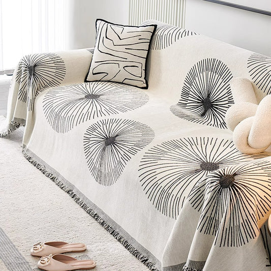Chenille Anti-scratch Sofa Cover Durable Sofa Slipcover Soft Cozy Chair Protector