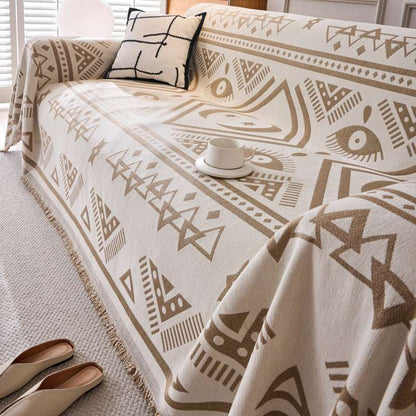 Boho Durable Sofa Slipcover Chenille Universal Chair Couch Cover Sofa Protector