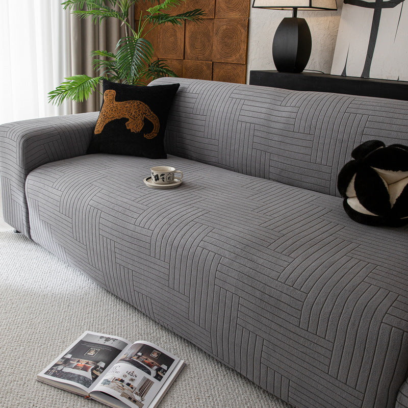 Durable Furniture Protector Stretchy Chair Cushion Cover Elastic Sofa Cover