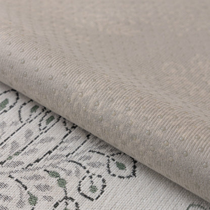 Durable Chenille Couch Cover with Scalloped Edge Non-Slip Modular Slipcover