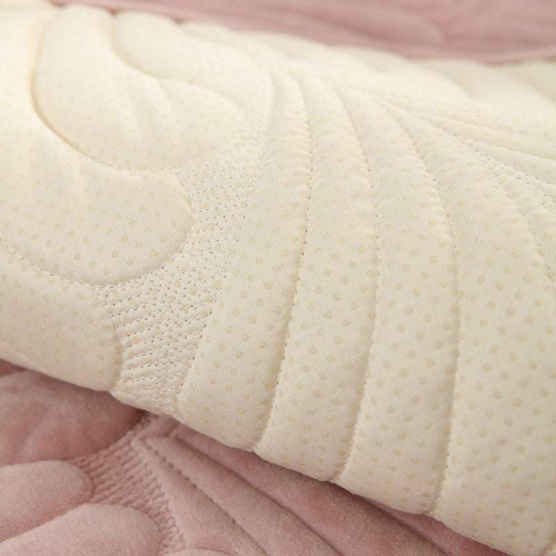 Cozy Non-slip Sofa Protector Velvet Sofa Cover Durable Cushion Couch Mat