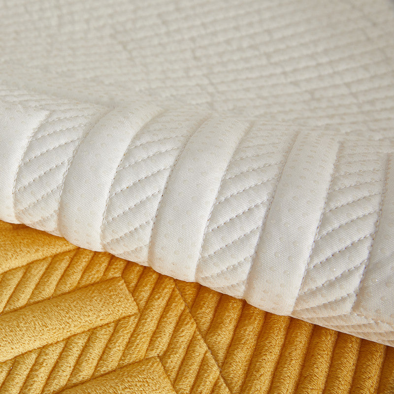 Stylish Velvet Anti-slip Sofa Cover Cushion Chair Mat Anti-scratch Sofa Slipcovers