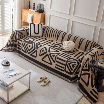 Boho Chenille Sofa Throw Covers Durable Sofa Couch Cover Sofa Protector