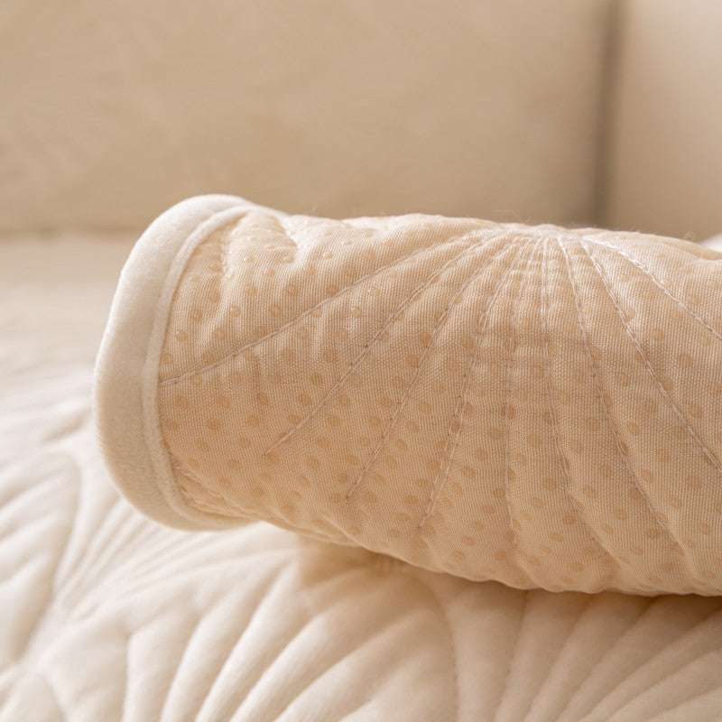 Stylish Sofa Protector Velvet Anti-slip Sofa Cover Cushion Couch Mat