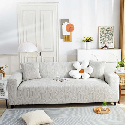 Cozy Stretchy Slipcover Elastic Sectional Sofa Covers Seats Cover