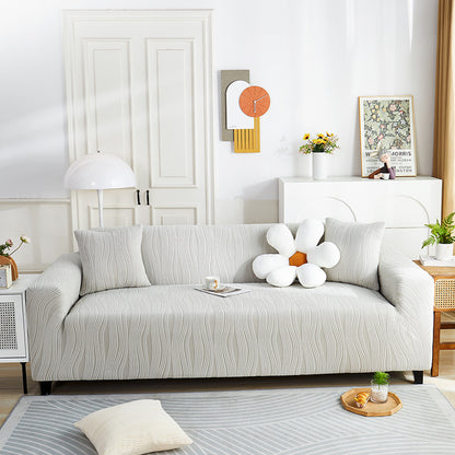 Cozy Stretchy Slipcover Elastic Sectional Sofa Covers Seats Cover 