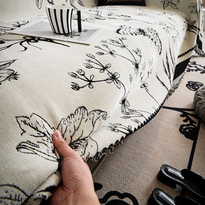 Durable Sofa Towel Universal Chair Seat Cover Anti-scratch Cushion Couch Cover 