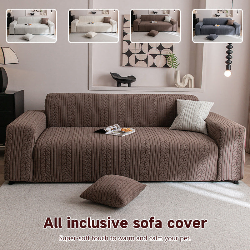 Elastic Soft Sofa Cover Durable Anti-scratch Cushion Couch Cover 
