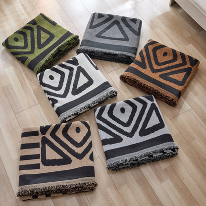 Boho Chenille Sofa Protector Durable Couch Cushion Cover Anti-scratch Slipcover