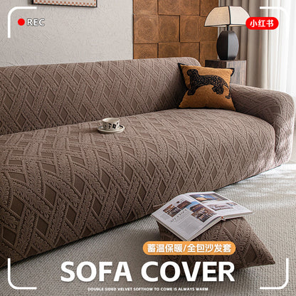 Elastic Soft Sofa Cover Durable Anti-scratch Cushion Couch Cover