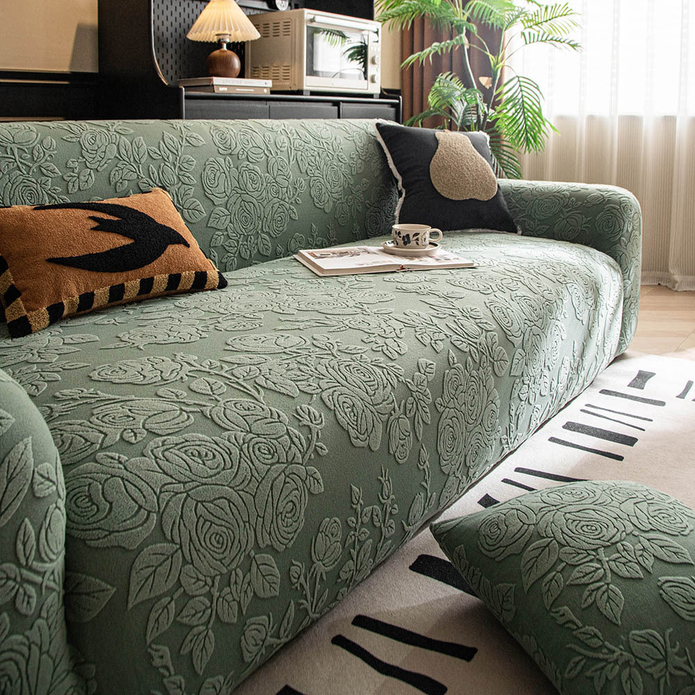 Elastic Sofa Cover Anti-cat Scratch Slipcover for 1/2/3/4/5 Seats Cover