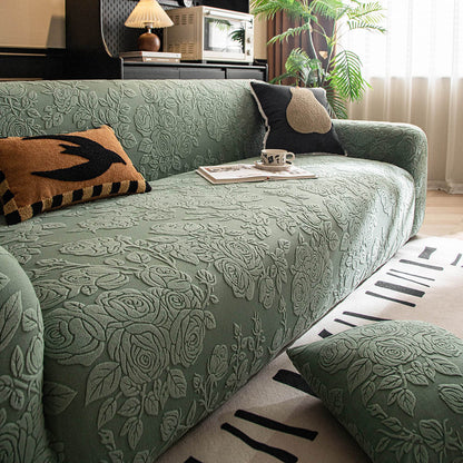 Elastic Sofa Cover Anti-cat Scratch Slipcover for 1/2/3/4/5 Seats Cover