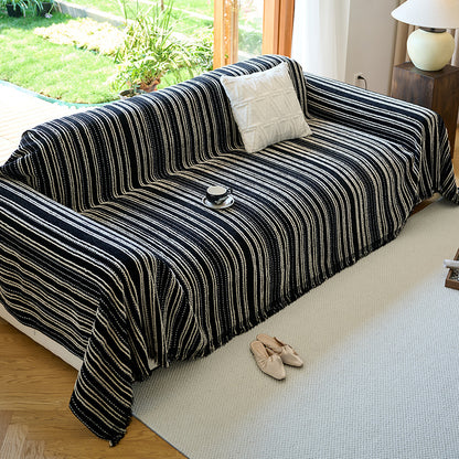 Vintage Chenille Blankets for Couch Covers Durable Throw Cover Cozy Slipcover