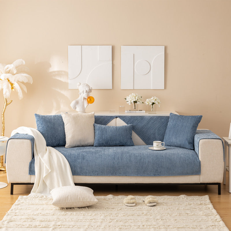 Cozy Durable 1/2/3/4 Seater Sofa Cover Pet-friendly Chair Couch Cover Mat