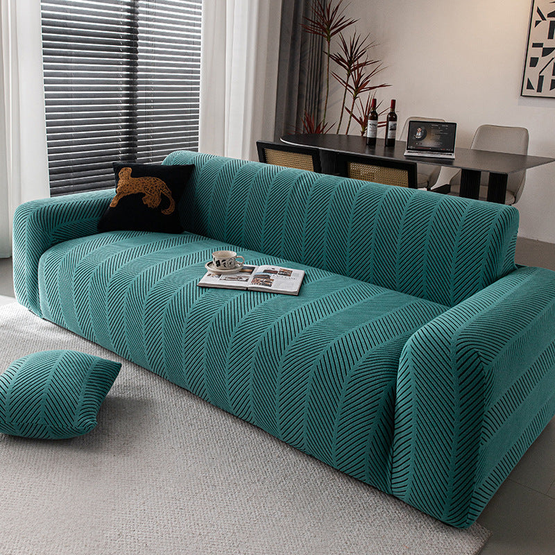 Stretchy Cozy Sofa Slipcover Durable L-Shaped Sofa Covers Cushion Protector