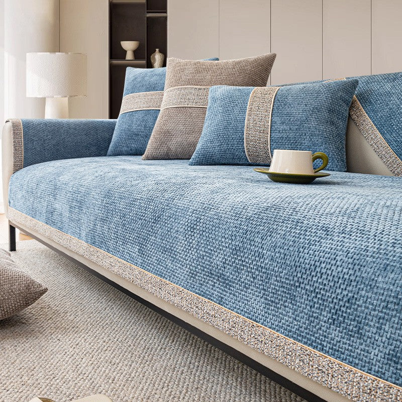 Anti-Scratch Couch Cover Sofa Cover Furniture Protector Non-Slip Slipcover 