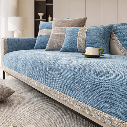 Anti-Scratch Couch Cover Sofa Cover Furniture Protector Non-Slip Slipcover 