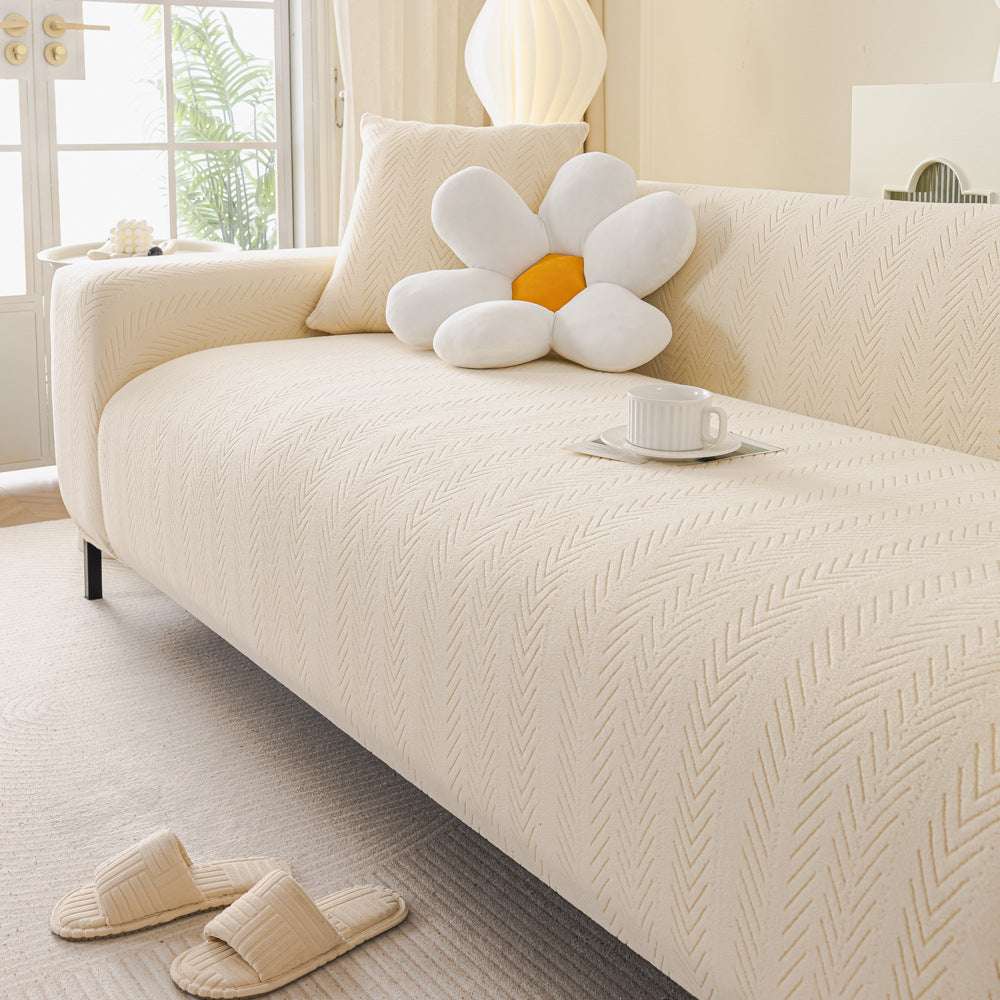 Cozy Stretchy Sofa Slipcover Elastic Flexible Sofa Covers Cushion Protector