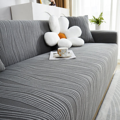 Cozy Stretchy Slipcover Elastic Sectional Sofa Covers Seats Cover 
