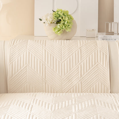 Non-slip Sofa Cover Universal Cozy Velvet Slipcovers Couch Chair Mat Cover