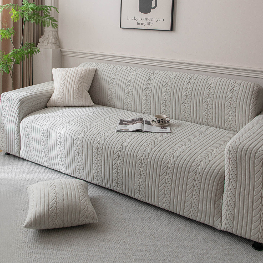 Elastic Soft Sofa Cover Durable Anti-scratch Futon Chair Protector
