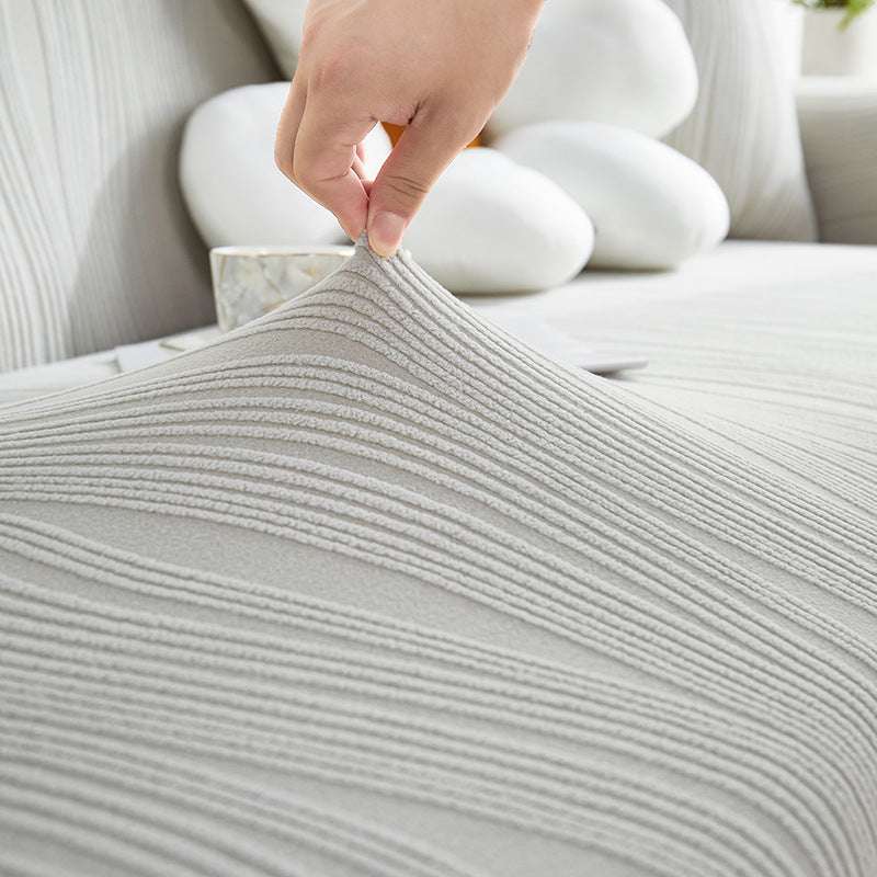 Cozy Stretchy Slipcover Elastic Sectional Sofa Covers Seats Cover