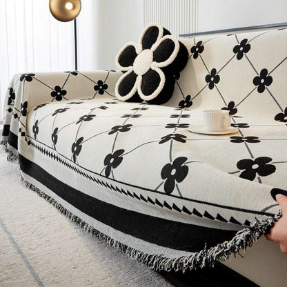 Chenille Sofa Cover Soft Sofa Protector Durable Cat Scratch-proof Chair Couch Cover