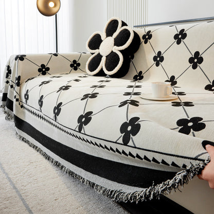 Chenille Sofa Cover Soft Sofa Protector Durable Cat Scratch-proof Chair Couch Cover 