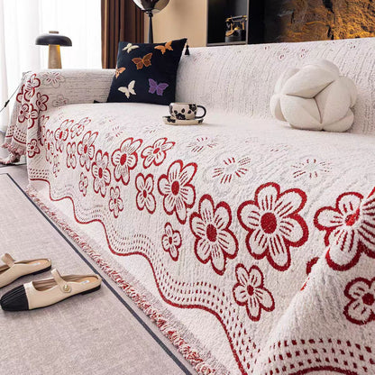 Sofa Throw Blanket Cozy Durable Sofa Blanket Couch Cushion Cover