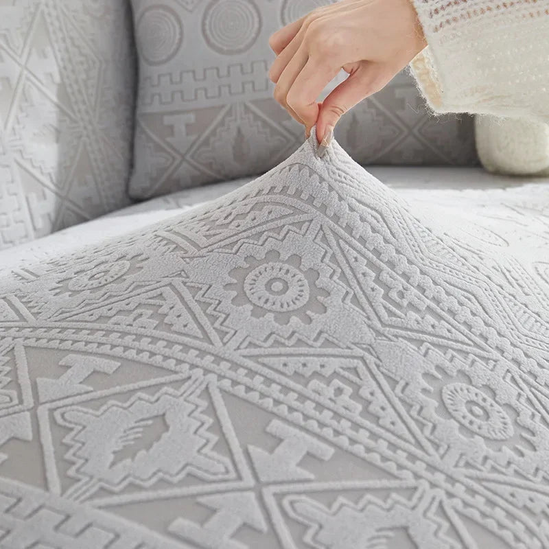 Stretchy Corner Sofa Cover Universal Couch Chair Cover Anti-scratch Slipcover 
