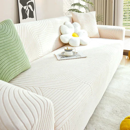 Cozy Stretchy Slipcover Elastic Sectional Sofa Covers Cushion Protector 
