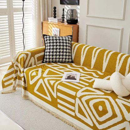 Durable Cushion Cover Anti-scratch Sofa Couch Cover Universal Sofa Blanket 