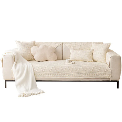 Thickened Durable Sofa Protector Cover Anti-slip Sofa Cover Cotton Chair Cushion Mat 